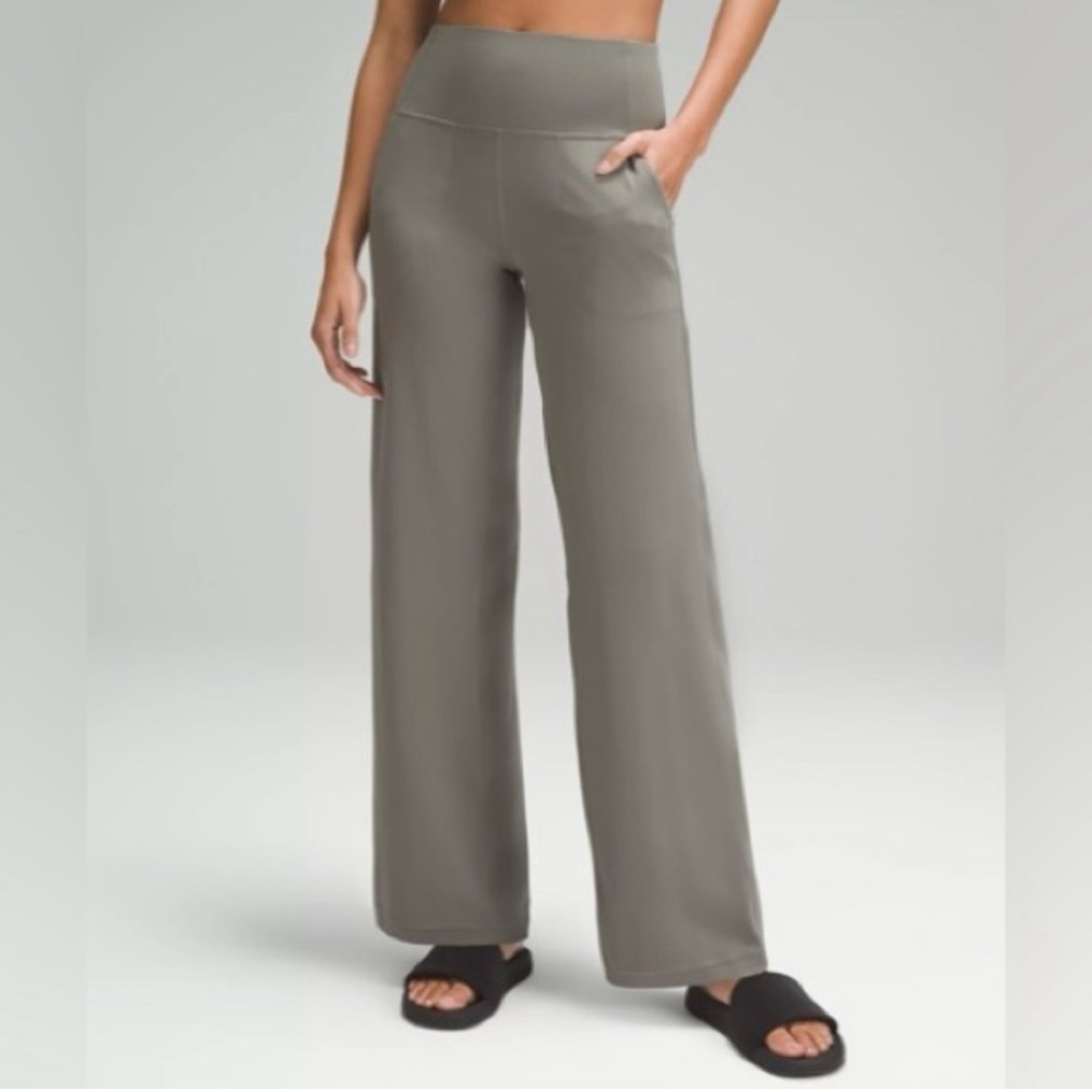 lululemon Wide Leg Align Pant High Waisted